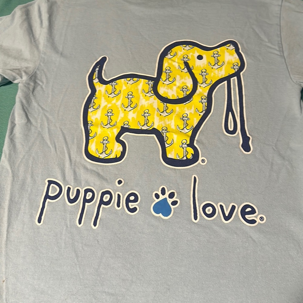 Small Anchor Puppie Love Tee